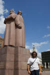 Lettonia '12. Riga, monumento ai fucilieri di Lenin