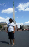 Lettonia '12. Riga, monumento alla Libert